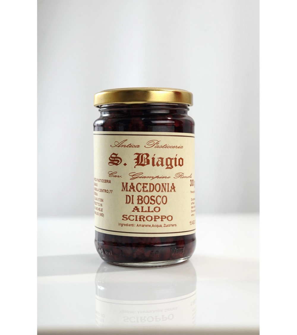 Macedonia sciroppo