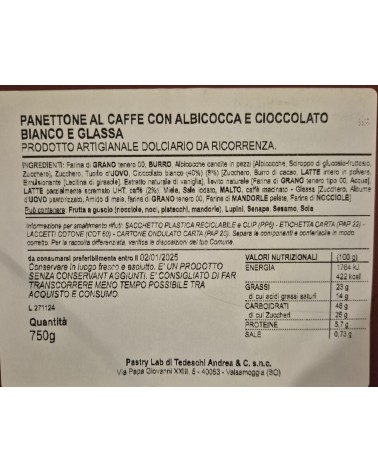 Panettone al Caffè Cagliari